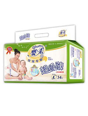 寶寶專家超級薄嬰兒紙尿片L碼34片