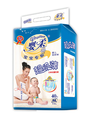 寶寶專家超級薄嬰兒紙尿褲M碼40片