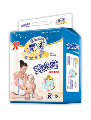 寶寶專家超級薄嬰兒紙尿褲S碼48片