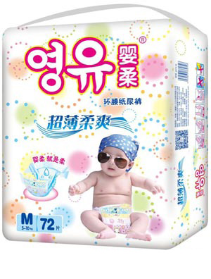 嬰柔紙尿褲M72
