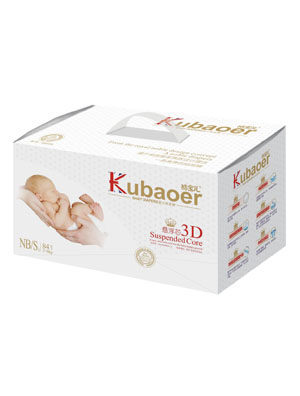 酷寶兒3D懸浮芯嬰兒紙尿褲S碼84片