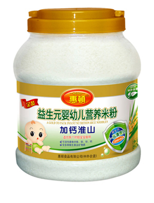 惠頓加鈣淮山益生元營養米粉