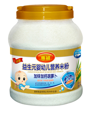 惠頓加鋅加鈣胡蘿卜益生元米粉