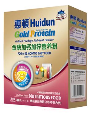 惠頓加鈣加鋅營養粉400g