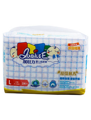加比力超級非凡嬰兒紙尿褲L碼24片