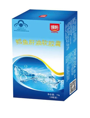 瞳聰鱈魚肝油軟膠囊