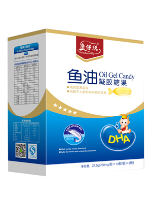 康保聰魚油凝膠糖果豎