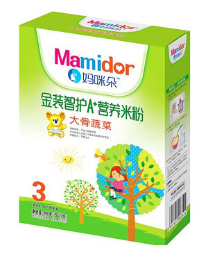 媽咪朵智護大骨蔬菜A+營養米粉(盒裝)