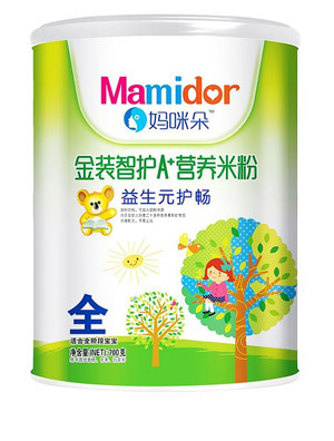 媽咪朵智護益生元護腸A+營養米粉(聽裝)