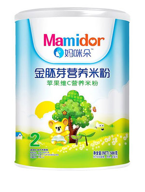 媽咪朵金胚芽蘋果維C營養米粉(聽裝)