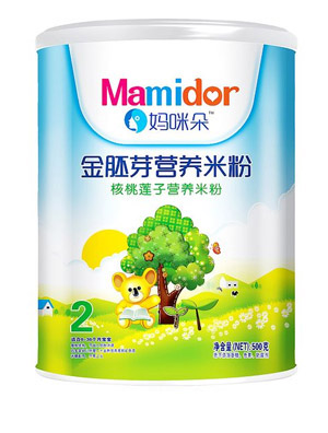 媽咪朵金胚芽核桃蓮子營養米粉(聽裝)