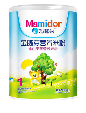 媽咪朵金胚芽淮山果蔬營養米粉(聽裝)