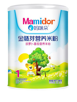 媽咪朵金胚芽胡蘿卜番茄營養米粉(聽裝)