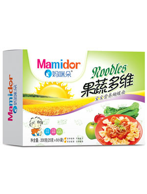 媽咪朵果蔬多維寶寶營養蝴蝶面