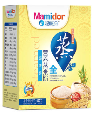 媽咪朵鈣鐵鋅營養蒸米粉