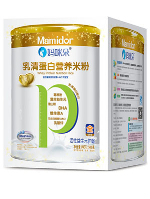 媽咪朵活性益生元護暢乳清蛋白營養米粉盒裝