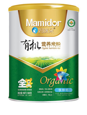 媽咪朵鐵鋅鈣有機營養米粉