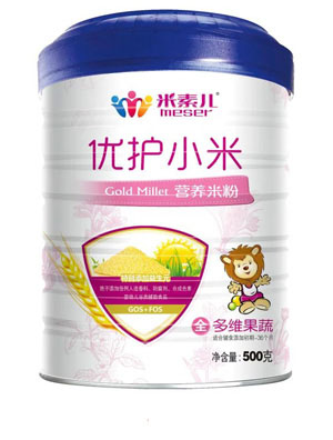 米素兒多維果蔬優護小米營養米粉