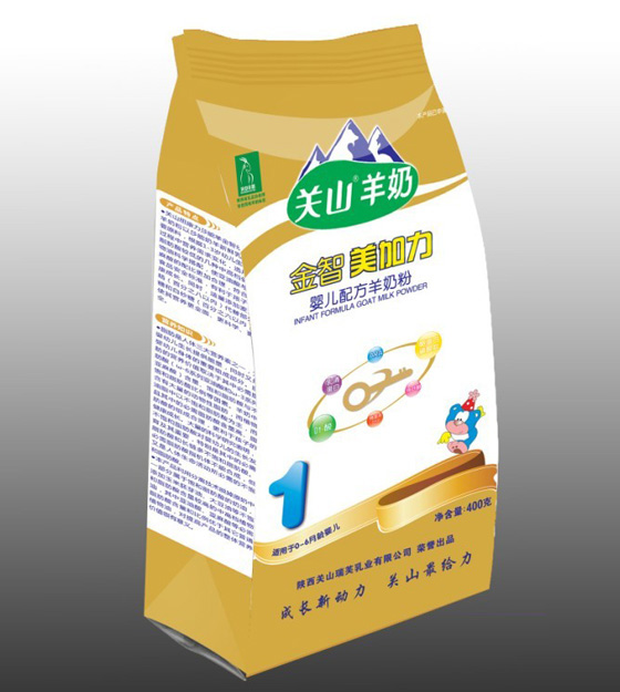 美加力金智羊奶粉400g袋裝-1段