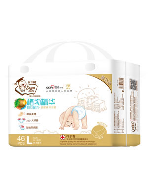 天才酷黃金版植物精華尿褲大包L46