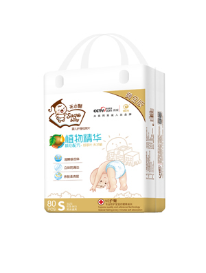 天才酷黃金版植物精華尿片S80片