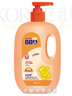 娃娃愛兒童洗發沐浴2合1