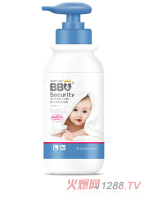 娃娃愛洗發沐浴二合一350ml