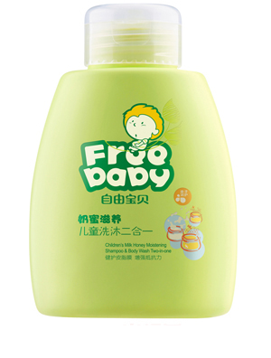 自由寶貝150ml奶蜜洗沐2合一