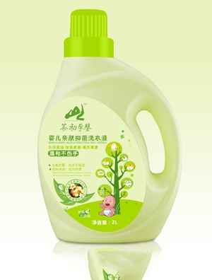 茶初孕嬰嬰兒親膚抑菌洗衣液