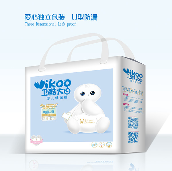 衛酷大白尿褲(大包)M碼64片