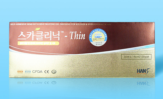 韓士生科超薄疤痕貼