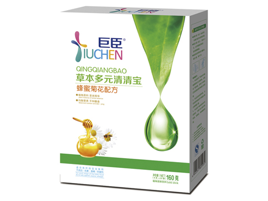 巨臣草本多元清清寶(盒裝)-蜂蜜菊花配方