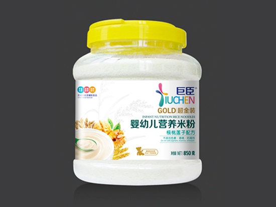 巨臣超金裝營養米粉-核桃蓮子