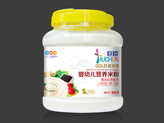 巨臣超金裝營養米粉-黑米紅棗