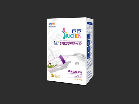 巨臣優+舒化營養奶米粉盒裝-葛根優腸配方