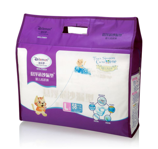 迪樂夢懸浮芯大環腰紙尿褲L碼58片