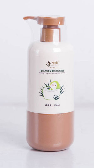 唯親嬰兒蘆薈保濕洗發沐浴露300ml