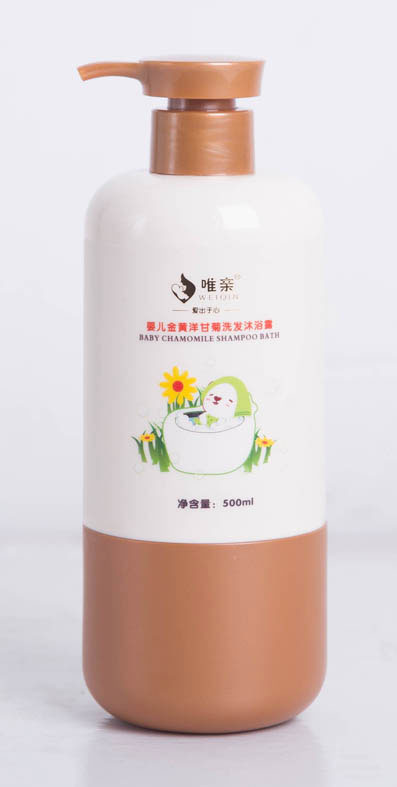 唯親嬰兒金黃洋甘菊洗發沐浴露500ml