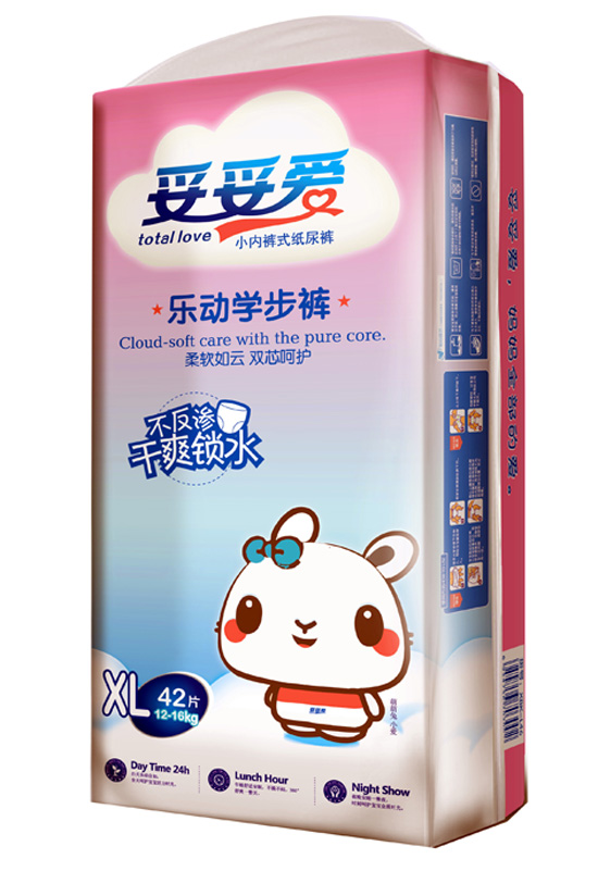 妥妥愛樂動學步褲XL42片