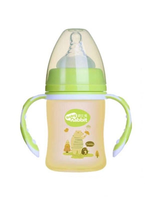 波比兔感溫安全玻璃奶瓶180ML