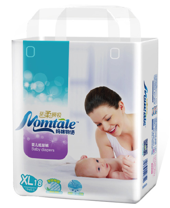 媽咪物語至柔瞬吸紙尿褲XL18片