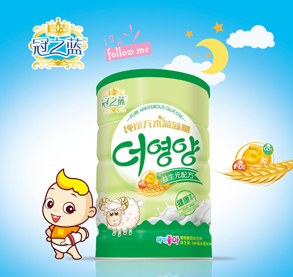 冠之藍葡萄糖(益生元配方)