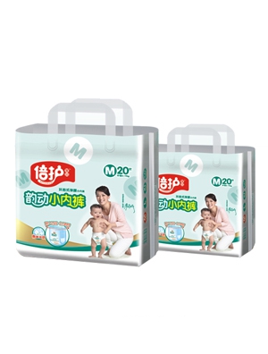 倍護寶貝韻動環抱式彈腰嬰兒紙尿褲