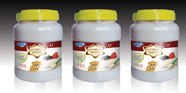 貝之惠黑米紅棗營養米粉