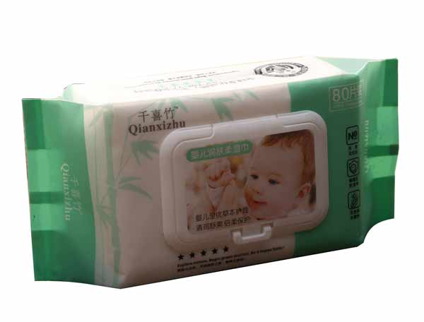 千喜竹嬰兒潔膚柔濕巾