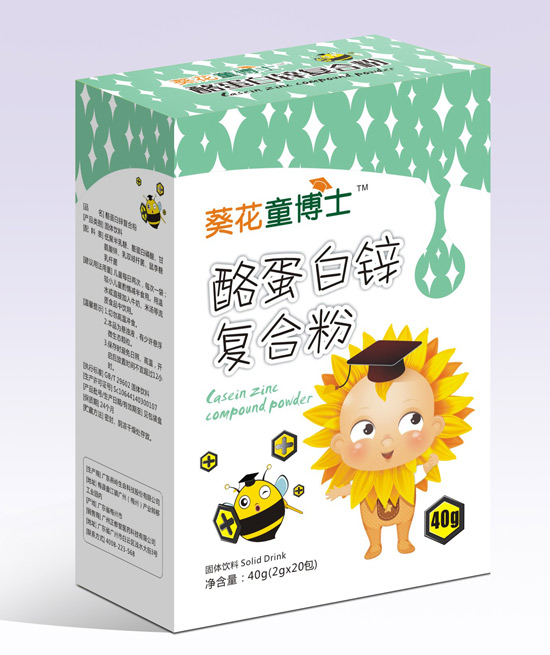 葵花童博士酪蛋白鋅復合粉