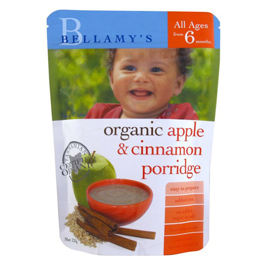 貝拉米有機蘋果肉桂粥