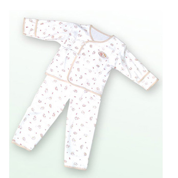 嬰兒內衣圖案棕色