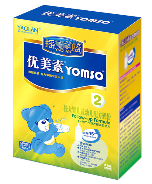 優美素較大嬰兒及幼兒配方奶