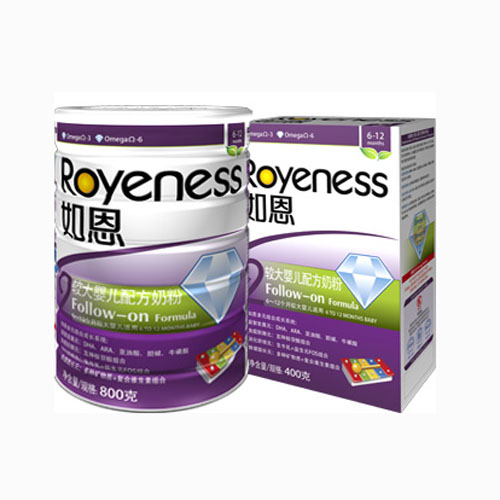 如恩較大嬰兒配方奶粉1段2段